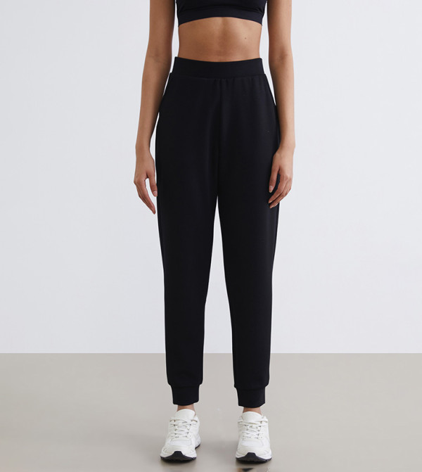 Elastic Waist Slim Fit Joggers