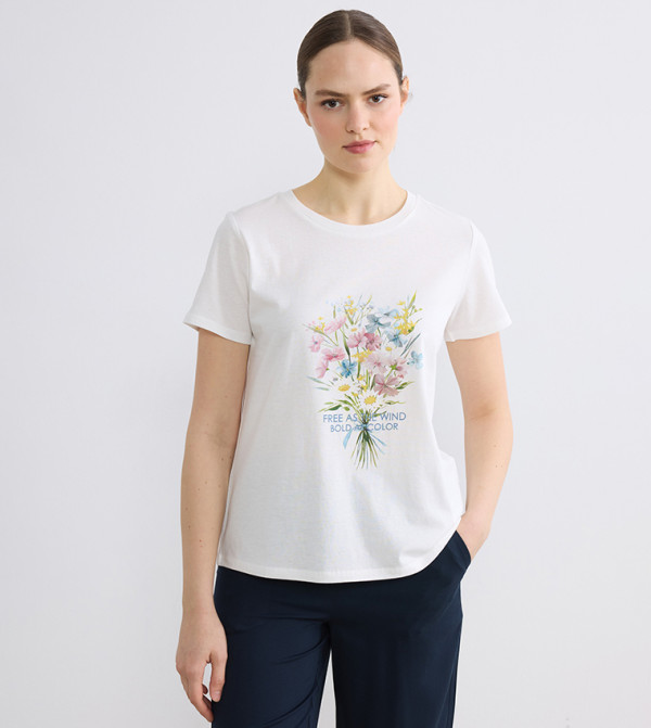 Printed Short Sleeves T-Shirt