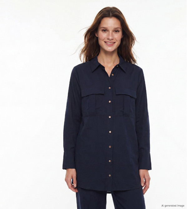Solid Long Sleeves Shirt