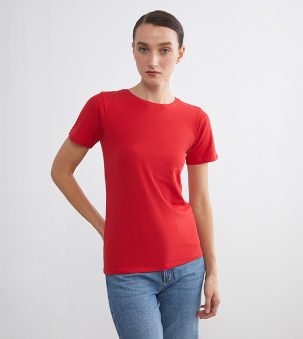 Solid Short Sleeves Casual T-Shirt