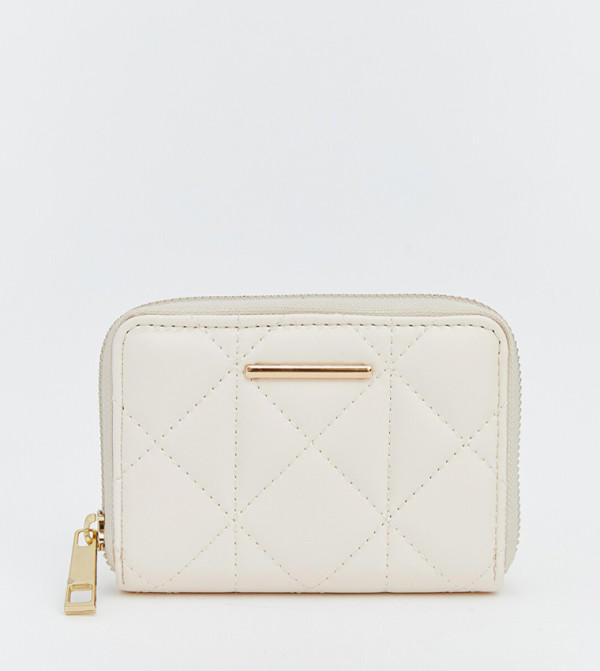 Quilted Zip Wallet