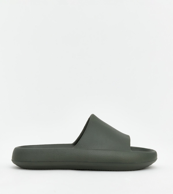 Single Band Open Toe Slides