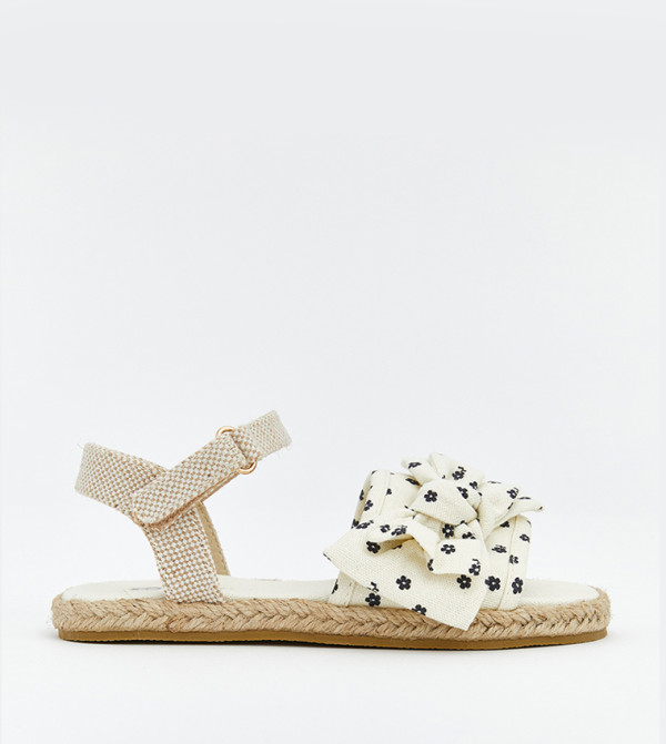 Floral Print Casual Sandals
