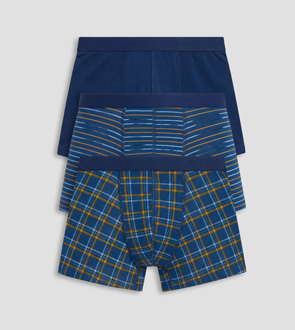 3-Pack Printed Stretch Trunks