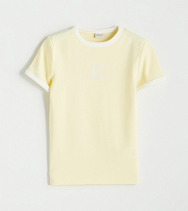 Printed Crew Neck T-Shirt