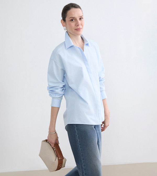 Embellished Long Sleeves Shirt