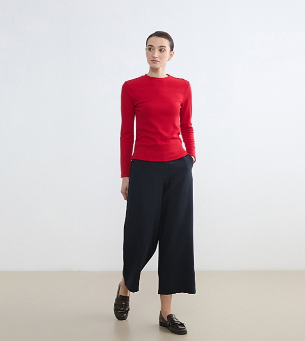 Effortless Elegance In Our Wide Leg Trousers