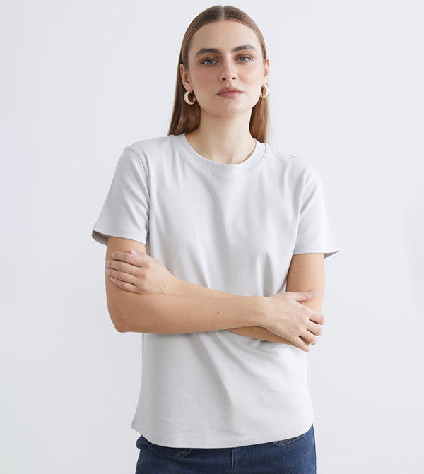 Solid Short Sleeves T-Shirt
