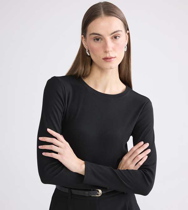 Solid Long Sleeves T-Shirt