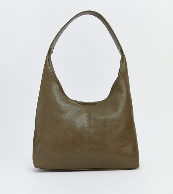 Textured Hobo Bag