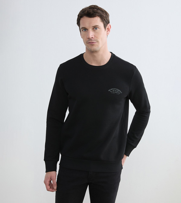 Printed Long Sleeves Sweatshirt