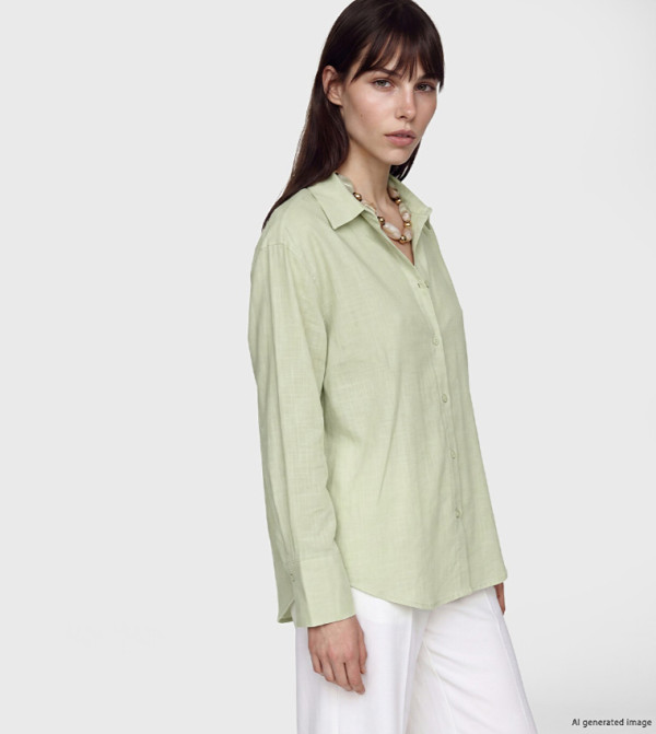 Solid Long Sleeves Shirt