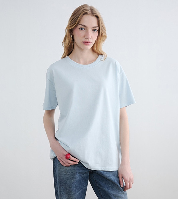 Solid Short Sleeves Casual T-Shirt