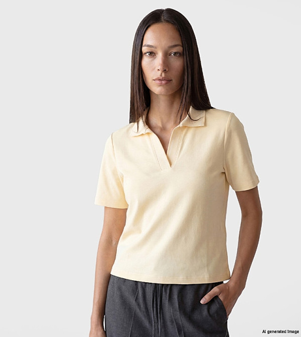 Solid Short Sleeves Polo T-Shirt