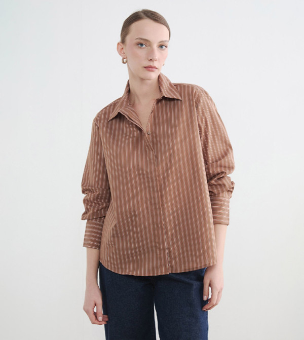 Striped Long Sleeves Shirt