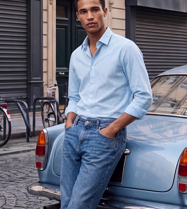 Solid Long Sleeves Shirt