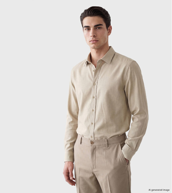 Solid Long Sleeves Shirt