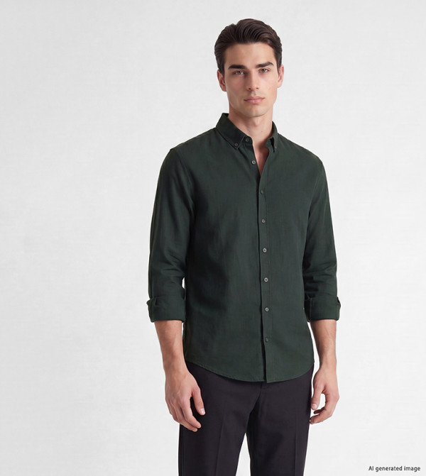 Solid Long Sleeves Shirt