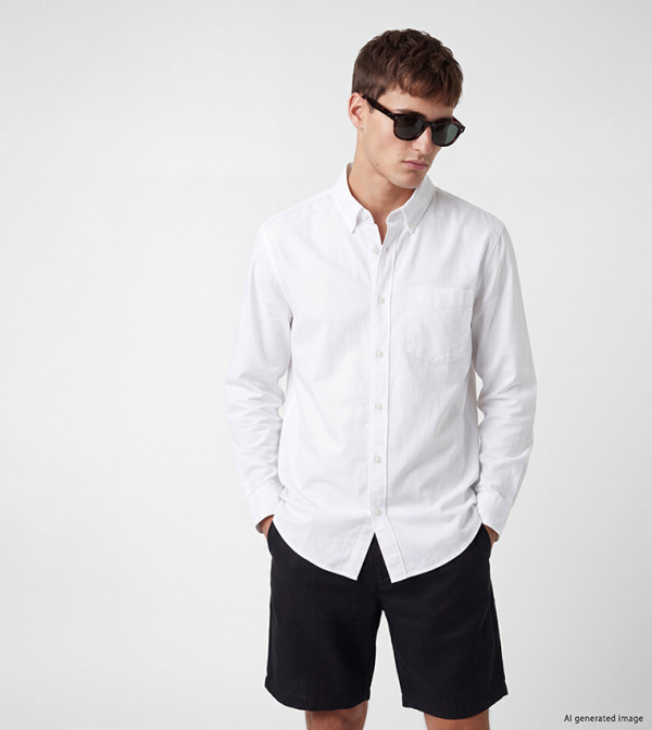 Solid Long Sleeves Shirt