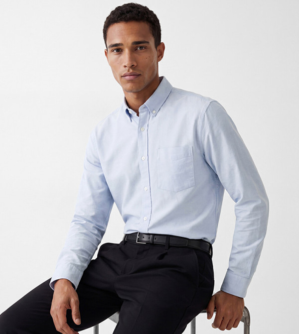 Solid Long Sleeves Shirt