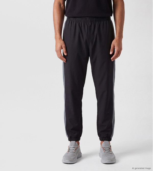 Colorblock Relaxed Fit Joggers