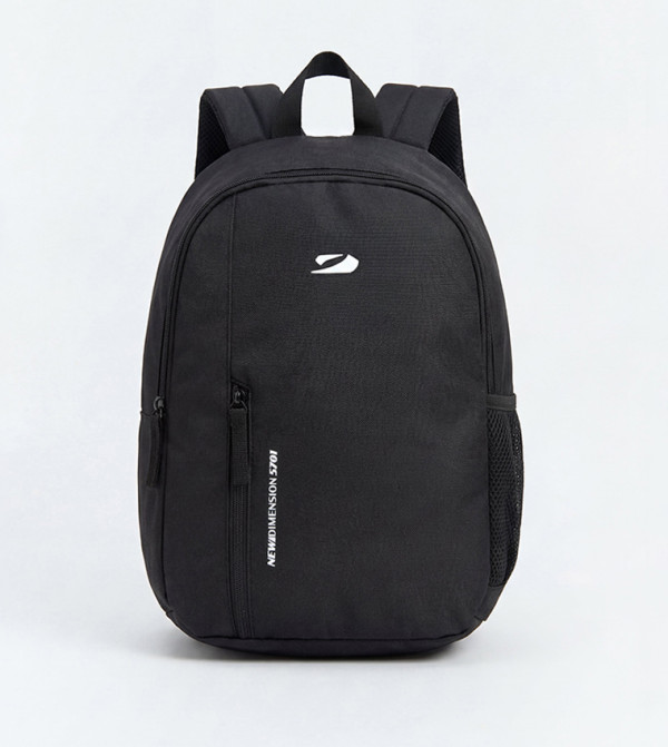 Printed Zip Closure Backpack