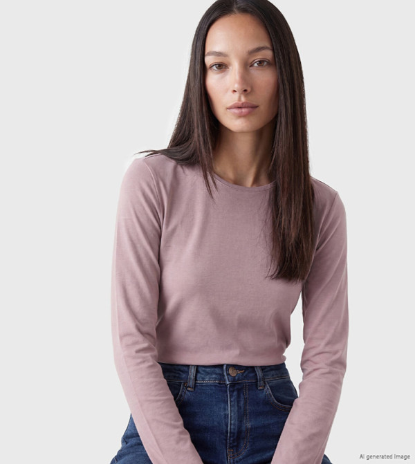 Solid Long Sleeves T-Shirt