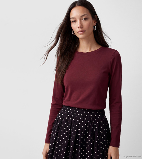 Solid Long Sleeves T-Shirt