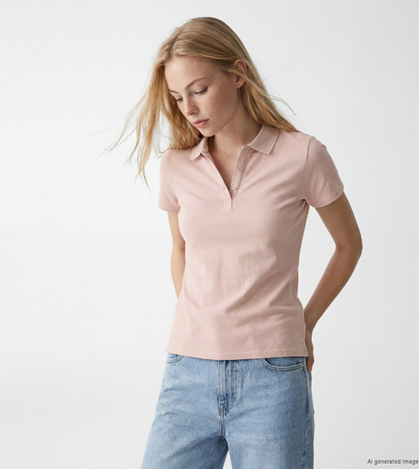 Solid Short Sleeves Polo T-Shirt