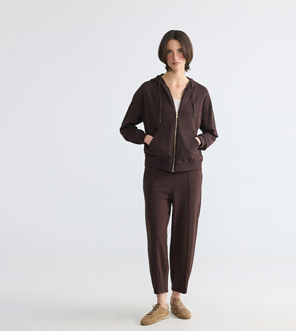 Solid Relaxed Fit Sweatpants