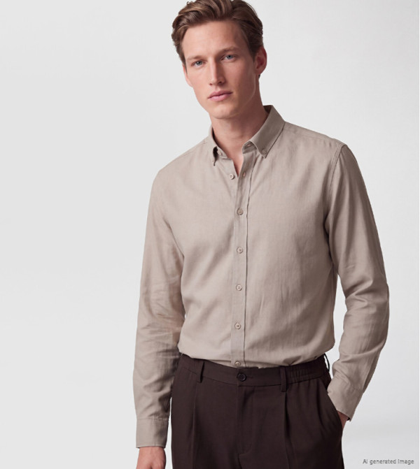 Solid Long Sleeves Shirt