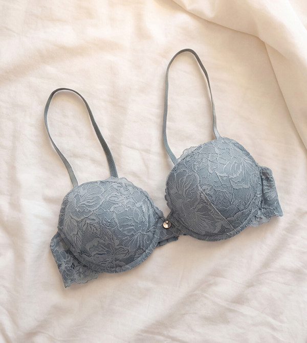 Lace Underwire Non-Padded Bra