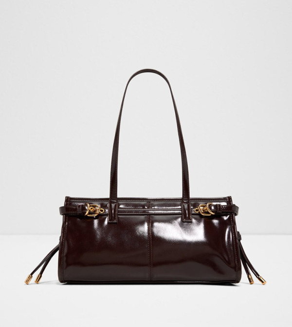 LAZAROS Solid Zip Shoulder Bag