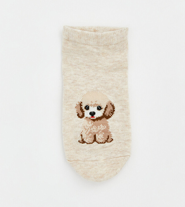 5-Pack Printed Ankle Length Socks