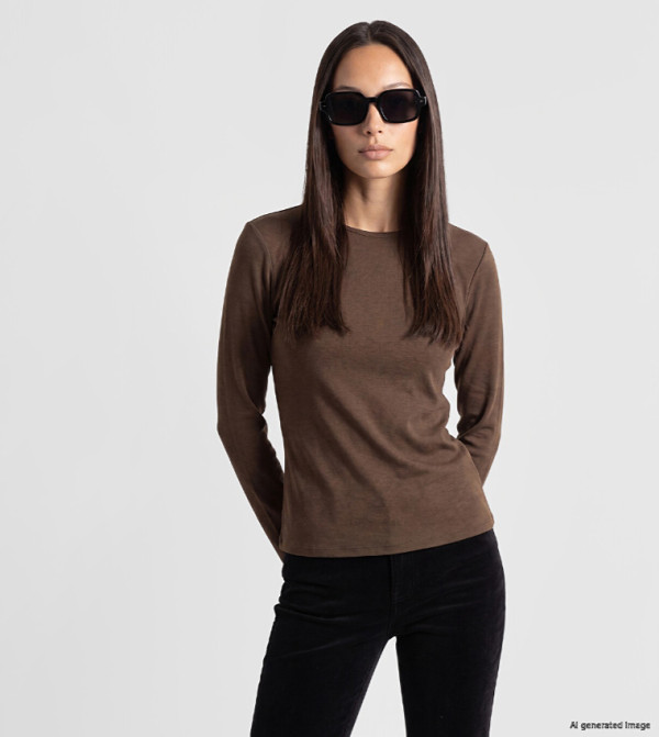 Solid Long Sleeves T-Shirt