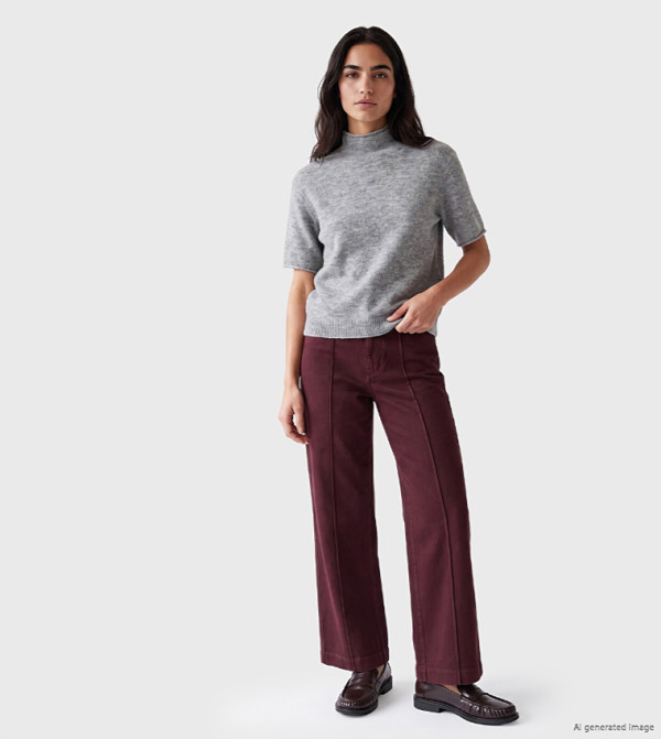 Washed Wide Fit Jeans