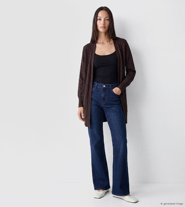 Solid Long Sleeves Cardigan