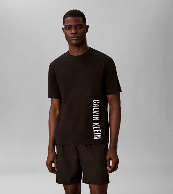 Logo Printed Crew Neck T-Shirt