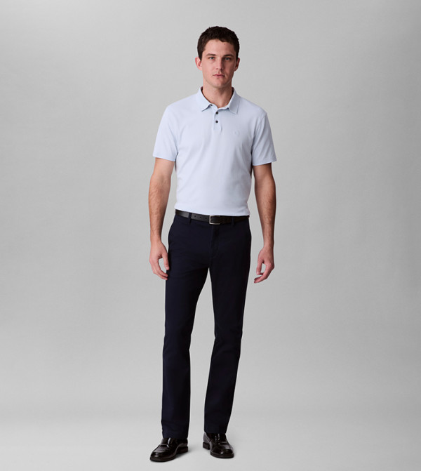 Solid Slim Fit Chinos