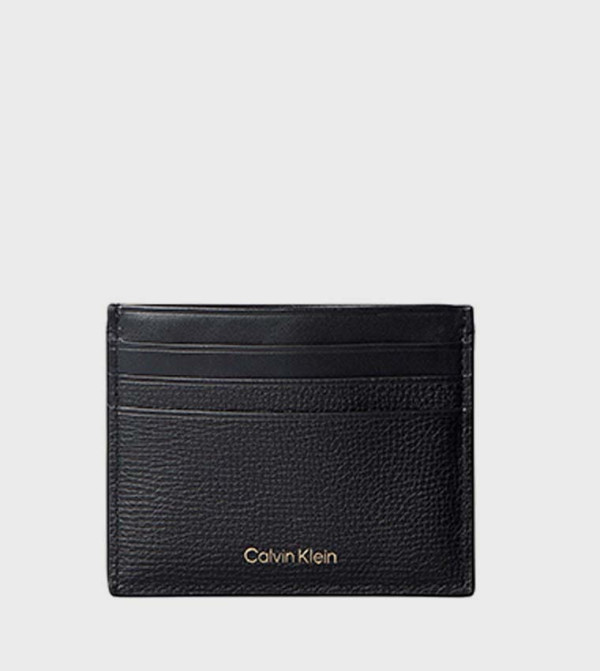 Textured Logo Card Holder