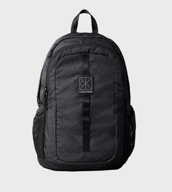 Monogram Zip Backpack
