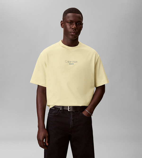 Graphic Crew Neck Relaxed Fit T-Shirt