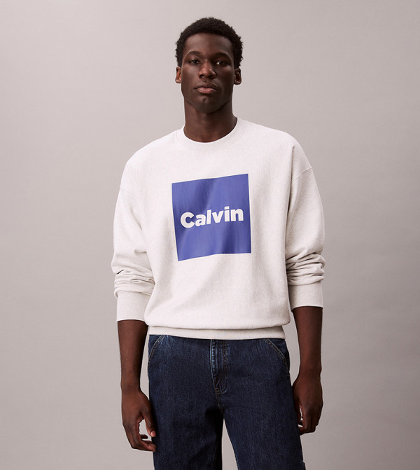 Graphic Crew Neck Sweatshirt