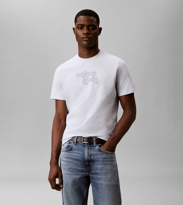 30S Logo Printed Short Sleeves T-Shirt