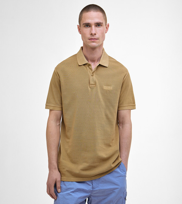 ROLAND Garment Dyed Polo T-Shirt
