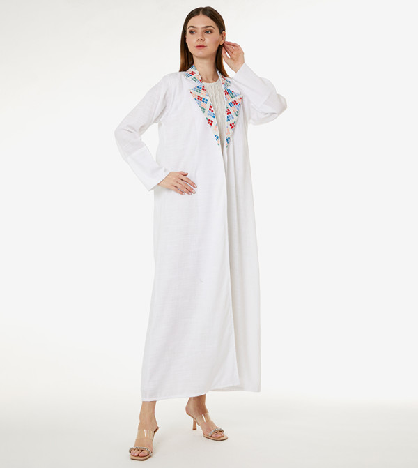 Barbie Crepe Embellished Abaya