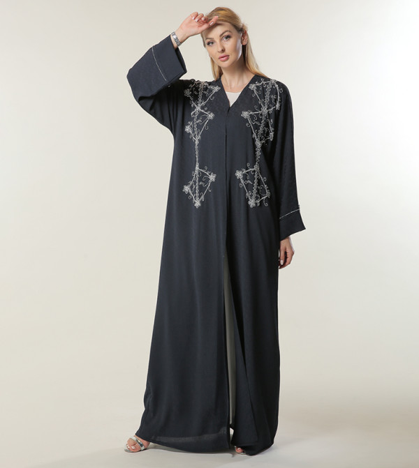 Embellished Long Sleeves Abaya
