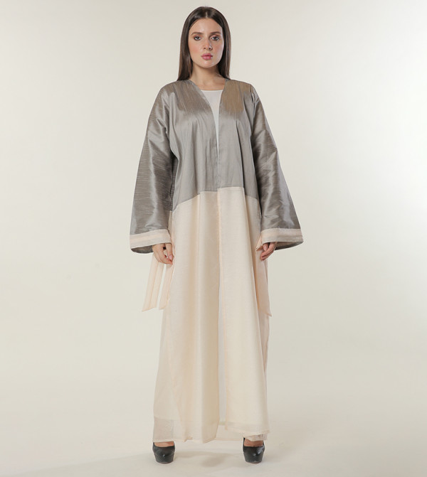 Color Block Casual Abaya