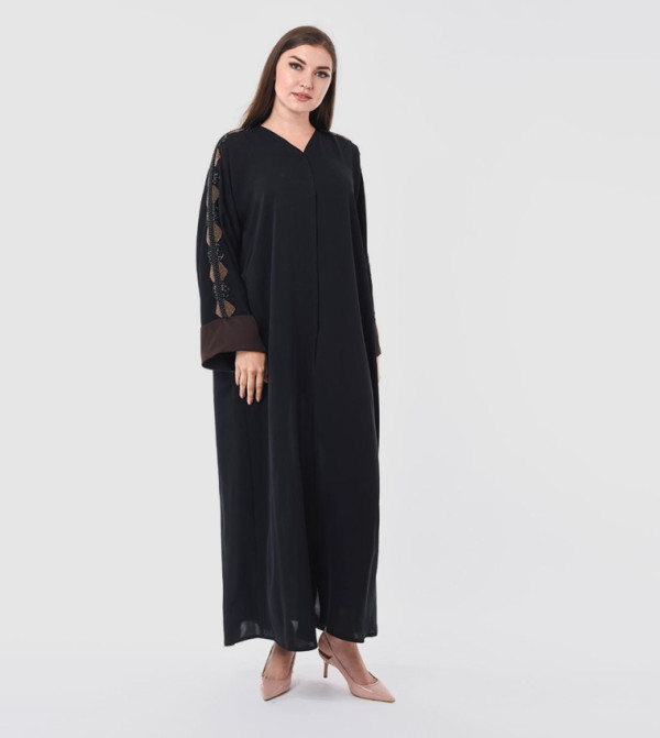 Hand Embroidered Occasional Abaya