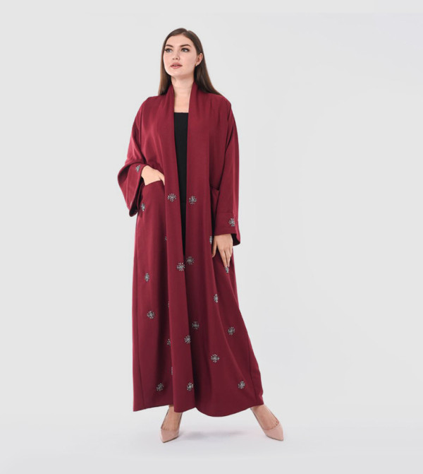 Hand Embroidered Occasional Abaya